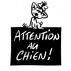 attention au chien