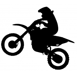 Moto Cross de profile